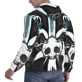 thumbnail image 4 of Lsque The Binding of Isaac Pattern Casual Men's Hoodie,Hooded Sweatshirt with Kangaroo Pocket,Pullover Hoodie-Medium, 4 of 8