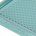 thumbnail image 4 of Farberware Ceramic Nonstick Bakeware, Nonstick Cookie Sheet / Baking Sheet - 10 Inch x 15 Inch, Aqua Blue, 4 of 6
