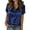 Z243 Navy, variant on Mifsaly Satin Blouses for Women Short Sleeve Button Down Silk Shirts Everyday Office Business Casual Outfits 2026 M