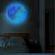 thumbnail image 3 of Children Room Wall Stickers Luminous Moon Shaped Blue PVC Decals Set, 3 of 3
