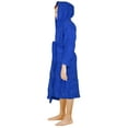 thumbnail image 2 of SKYLINEWEARS Terry Cloth 100% Cotton Kids Boys Girls Hooded Bathrobe Blue Size 4, 2 of 4