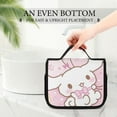 thumbnail image 5 of Cinnamoroll Hanging Travel Toiletry Bag Makeup Cosmetic Bag Organizer for Women Girls, 5 of 7