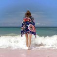 thumbnail image 6 of PHYHOO Pretty Paisley Beach Towel Large Lightweight Microfiber Towel Super Absorbent Sand Free Beach Blanket Thin Quick Dry Pool Towel for Beach Travel Sports Pool Bath Camping Yoga 30x60in, 6 of 8