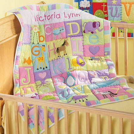 Personalized Baby Alphabet Quilt