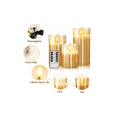 thumbnail image 2 of Velas Led Recargable Control Remoto Impermea Vidri Sin Lla 3 pzs, Amarillo, 2 of 5