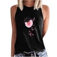 thumbnail image 3 of VKOYWKM Womens Breast Cancer Tank Tops Pink Ribbon Print Breast Cancer Awareness Tank Top Sleeveless Crew Neck Fight Cancer Shirts Inspirational Tank Tops, 3 of 5