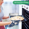 thumbnail image 7 of Peony Flowers Pot Holders Set of 2 Heat Resistant Kitchen Oven Gloves Potholder Cooking Baking Microwave Mitts, 7 of 7