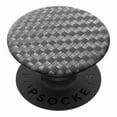thumbnail image 4 of Popsockets PopGrip Carbonite Weave Black Phone Grip & Stand, 4 of 5
