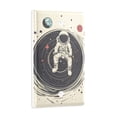 thumbnail image 2 of Yayeee Blank Wall Plate Cover 1-Gang 4.5"x2.7" Home Unused Decorative Outlet, Beige Astronaut Space, 2 of 7