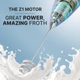thumbnail image 4 of Batidor portátil Milk Frother Zulay Kitchen Tornado, negro y morado, 4 of 7