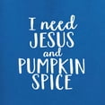 thumbnail image 6 of Wild Bobby, I Need Jesus & Pumpkin Spice Inspirational/Christian Men Graphic Tee, Royal, Medium, 6 of 6