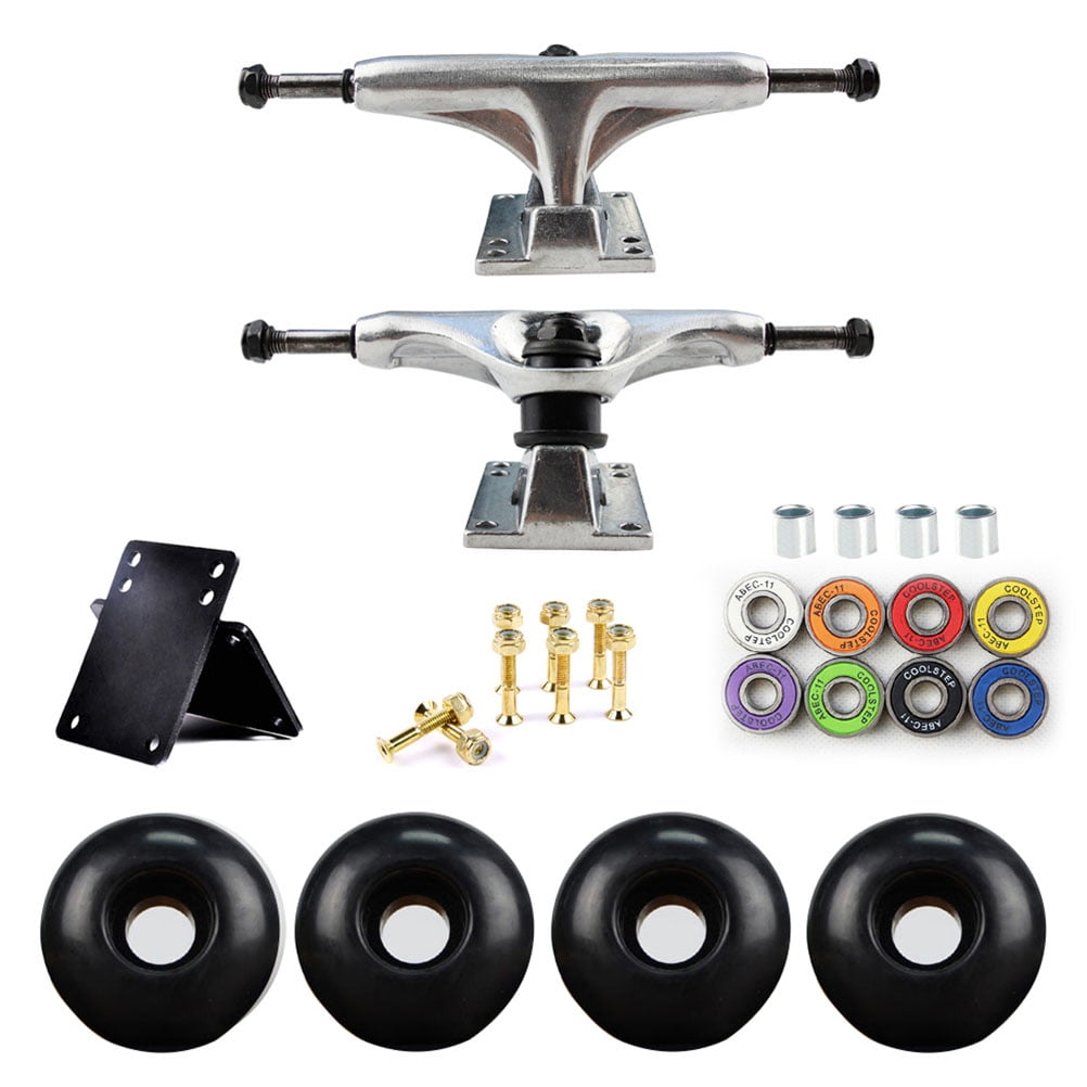 Skateboard Wheels Set Bridge Skate Board Bracket Skateboard Hardware