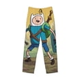 thumbnail image 4 of Adventure Time Men's Pajama Pants With Pockets Fashion Cozy Daily Lounge Sleep Pants Sleepwear XX-Large, 4 of 8