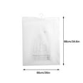 thumbnail image 2 of Hanging Vacuum Storage Bags, Reusable Clothes Storage Bags with 4 Hooks, Clear Garment Bags for Space Saving & Closet Organization, for Seasonal Clothing & Bulky Items Storage,Vsgery, 2 of 9