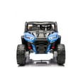 thumbnail image 6 of 24V 4WD 2-Seater Ride On UTV for Kids, Electric Car with Remote Control, Big Truck Ride On Toys w/ Bluetooth, Music, LED Lights, Dual Doors, Suspension, Powered Ride On Cars for Boys, Girls Ages 3-7, 6 of 8