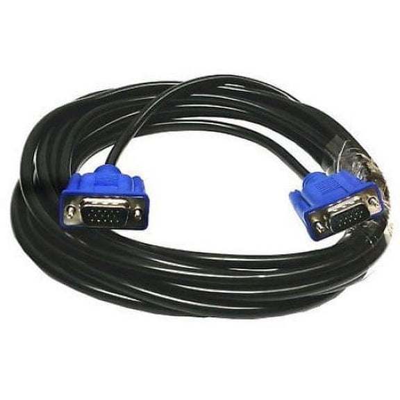 6 FEET FT FOOT SVGA VGA M/M LCD LED Monitor GOLD Cable 100FT Male to Male -NEW