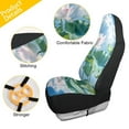 thumbnail image 3 of ALAZA Lotus Leaves Blue Sky Car Seat Covers 2 PCs Universal Auto Front Seats Interior Protector, 3 of 7