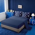 thumbnail image 3 of Erosebridal Ball Sport Games 7 Pieces Bedding Comforter Set,Football Soccer Court Full Bedding Set For Kids Boys,Reversible Navy, 3 of 7