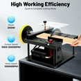thumbnail image 3 of Portable Compact Heavy Duty Table Saw Rotating Speed 1000-3000r/min Work Shop for Linden Grinding, Plastic Cutting, Veneer Cutting and Aluminum Alloy Cutting, 3 of 14