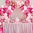 thumbnail image 3 of Kit de arco de guirnalda de globos de Macaron rosa, decoración de fiesta de cumpleaños de boda, Baby Shower de niños, cadena de globos de látex, globo de fiesta de boda, 3 of 4