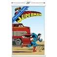 thumbnail image 3 of DC Comics - Superman - Vintage Wall Poster with Wooden Magnetic Frame, 22.375" x 34", 3 of 5