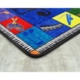 thumbnail image 3 of Joy Carpets Kid Essentials Note Worthy (Preschool) 7'8" x 10'9" Area Rug in Color Multi, 3 of 3
