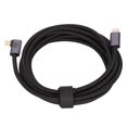 thumbnail image 1 of Adaptador tipo C, tipo C a tipo C Cable de datos tipo codo Tipo Cto Cable tipo C Calidad superior, 1 of 8