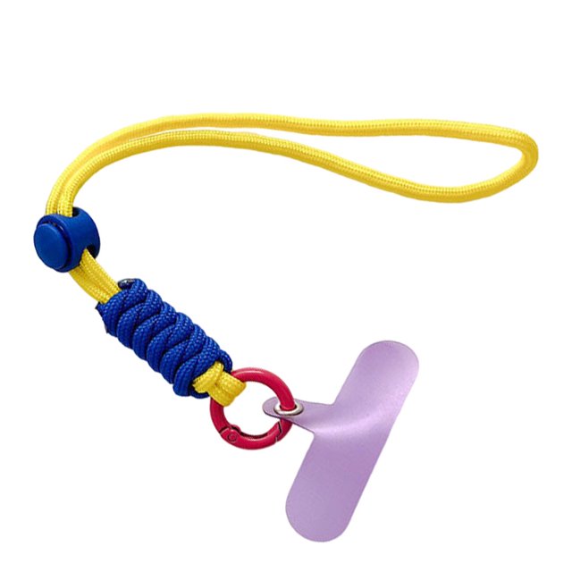 Youkk Mobile Phone Lanyard Adjustable Reusable Neck Hanging Rope with Hook Microfiber Safety Straps Accessory Picnic Running Type 6