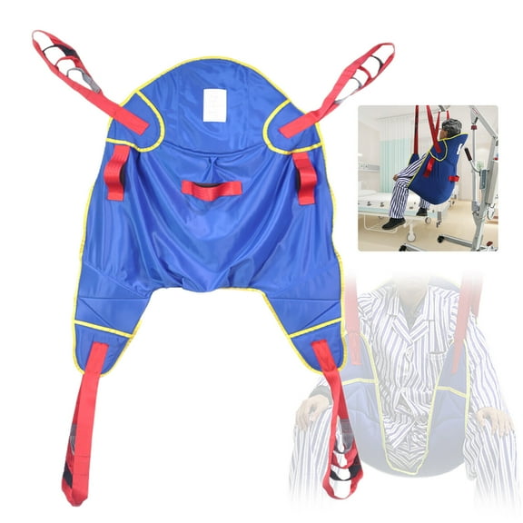 Miumaeov Full Body Lift Sling Patient Walking Standing Aid Adjustable Medical Mobility Tool Load Capacity 507Lbs