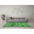 thumbnail image 3 of Ahgly Company Indoor Rectangle Persian Emerald Green Traditional Area Rugs, 8' x 12', 3 of 4