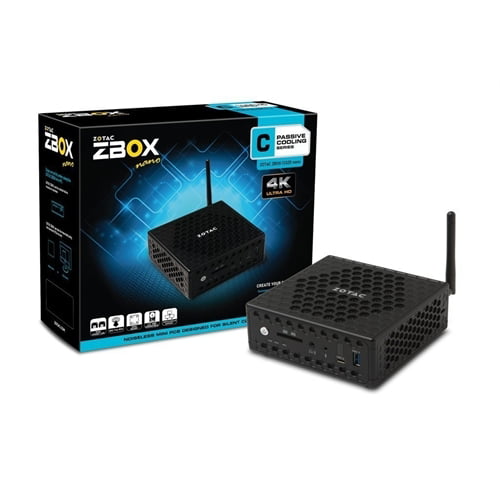 vermomming rammelaar Bestuiven Zotac ZBOX nano C Desktop Computer - Intel Celeron N3160 1.60 GHz DDR3L  SDRAM - Mini PC ZBOX-CI325NANO-U - Walmart.com