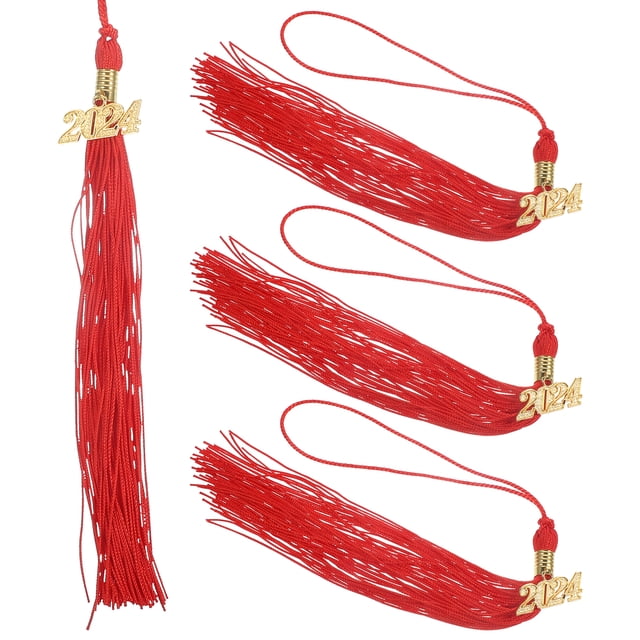 4 Uds. Sombrero de graduación con borlas, accesorios para sombrero de graduación, suministros para ceremonia de graduación