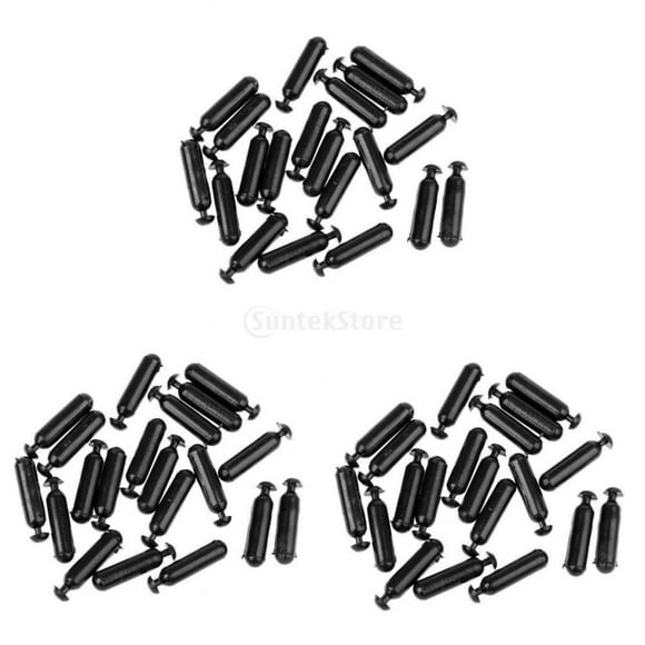 60pcs Señuelos Sonajeros Insertar Tubo Sonajero Sacudir Mosca Barra De Sonido shamjiam Sonajeros de pesca de 20 piezas
