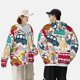 thumbnail image 4 of Balery London Symbols Sudadera ligera de manga larga con capucha y protección solar UPF 50+ para hombre y mujer, ideal para pesca y running-Medium, 4 of 7