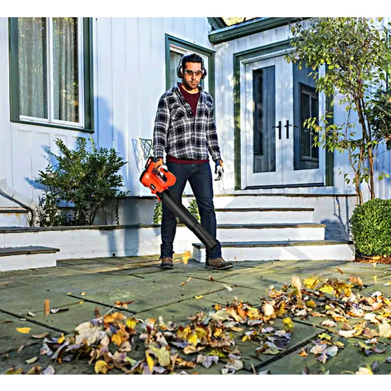 Cordless Leaf Blower 21V 180MPH 320CFM Electric Leaf Blower