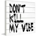 thumbnail image 2 of Marmont Hill "Don't Kill My Vibe" by Diana Alcala Painting Print on White Wood, 2 of 7