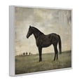 thumbnail image 2 of Stupell Industries Rustic Lodge Distressed Horse Portrait White Framed Giclee Art, 14 x 11, by Petals Prints Design, 2 of 8