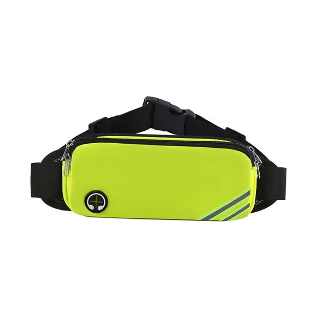 Moda Riñonera Riñonera Resistente al agua Monedero Soporte para teléfono Bolso Riñonera Riñoneras para Senderismo Camping Ciclismo shamjiam Paquete de cintura