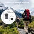thumbnail image 4 of 3 in 1 Camping Lantern Flashlight, Indoor & Outdoor Waterproof Rechargeable Portable Foldable Compact Camping Accessories, 4 of 7