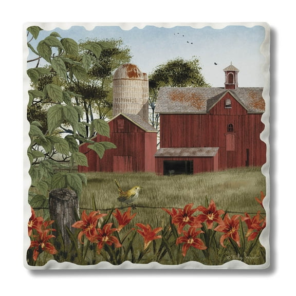 Thirstystone "Summer Days" Single Tumbled Tile Coaster