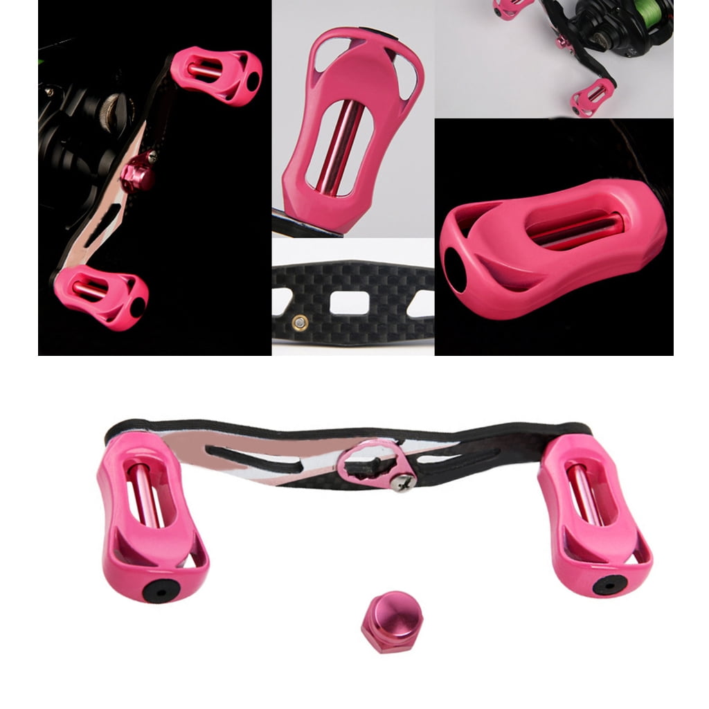 baitcast reel grips Grip  Pink Camo 130mm Power Fishing Reel Handle