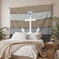 thumbnail image 3 of Anchor Brown Tapestry for Bedroom Wall Hanging Tapestry, Nautical Grey Rustic Farmhouse Wood Grain Ceiling Backdrop Tapestries Poster Blanket Wall Decor for Teens Room Living Room Dorm 51" x 59", 3 of 8