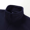 thumbnail image 7 of Lyrehush Mens Fleece Vest Jackets Full-Zip Warm Sleeveless Thermal Layering Outerwear Side Zip Pockets Winter Fall Vests, 7 of 7