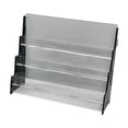 thumbnail image 4 of HILABEE Sports Card Shelf Holder Shop Dorm Retail Table 3 Tier Acrylic Display Stand Black Clear, 4 of 9