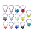 thumbnail image 2 of koolsoo 14x Swim Nose Clip Mixed Colors Waterproof Soft Silicone Gel for Adults Unisex, 2 of 7