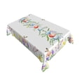 thumbnail image 3 of Mantel de Pascua, manteles rectangulares, decoración de Pascua, manteles individuales de Pascua, cubierta de mesa para fiesta, hogar, mesa de comedor, estilo E mayimx Manteles individuales de Pascua, 3 of 9