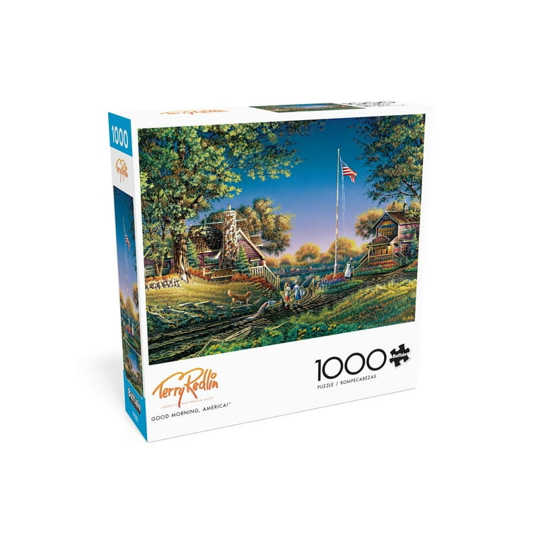 Buffalo Games 1000-Piece Terry Redlin Good Morning, America