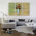 thumbnail image 2 of ARTCANVAS Dragonfly Home decor Canvas Art Print - Size: 60" x 40" (0.75" Deep) (3-Piece), 2 of 9