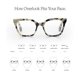 thumbnail image 4 of Lentes de Lectura eyebobs Overlook Cat-Eye Rojo 1.75, 4 of 7