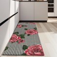thumbnail image 4 of Pioneer Flower Floral Print Pattern Kitchen Rug Mat,Kitchen Runner Rugs Non Skid Washable,Decorative Kitchen Floor Mats for Kitchen,Sink,Laundry,17"X47", 4 of 5
